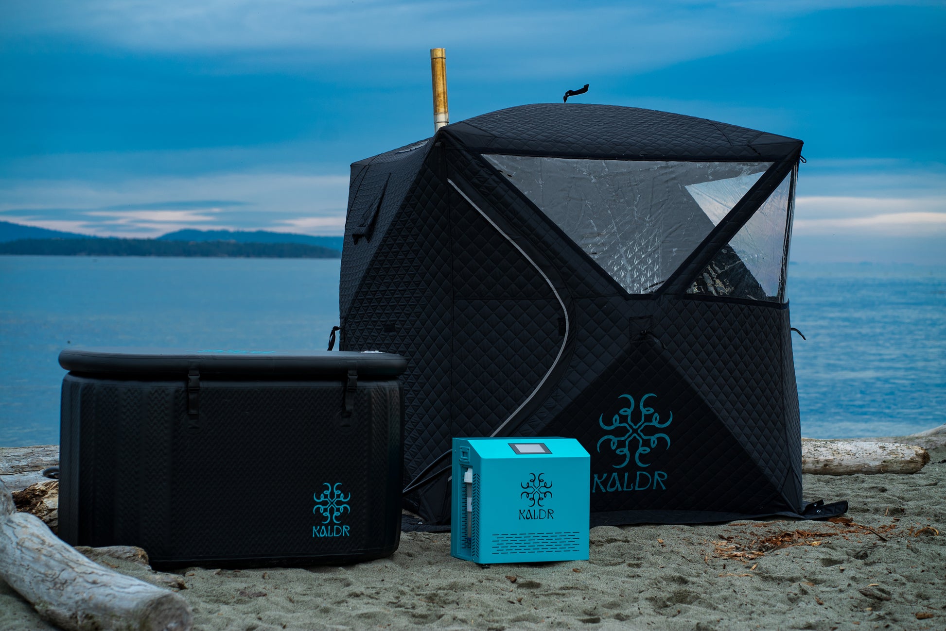 Kaldr Portable Cold Plunges & Sauna Tents